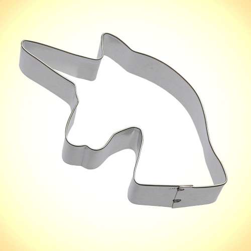 Unicorn Head Cookie Cutter - Click Image to Close
